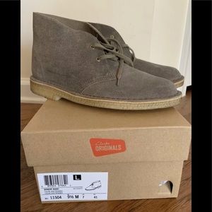 Clarks Desert Boots Ankle Women Size 9 1/2 M 11504